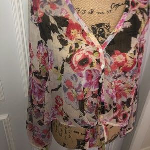 American Rag Floral Top